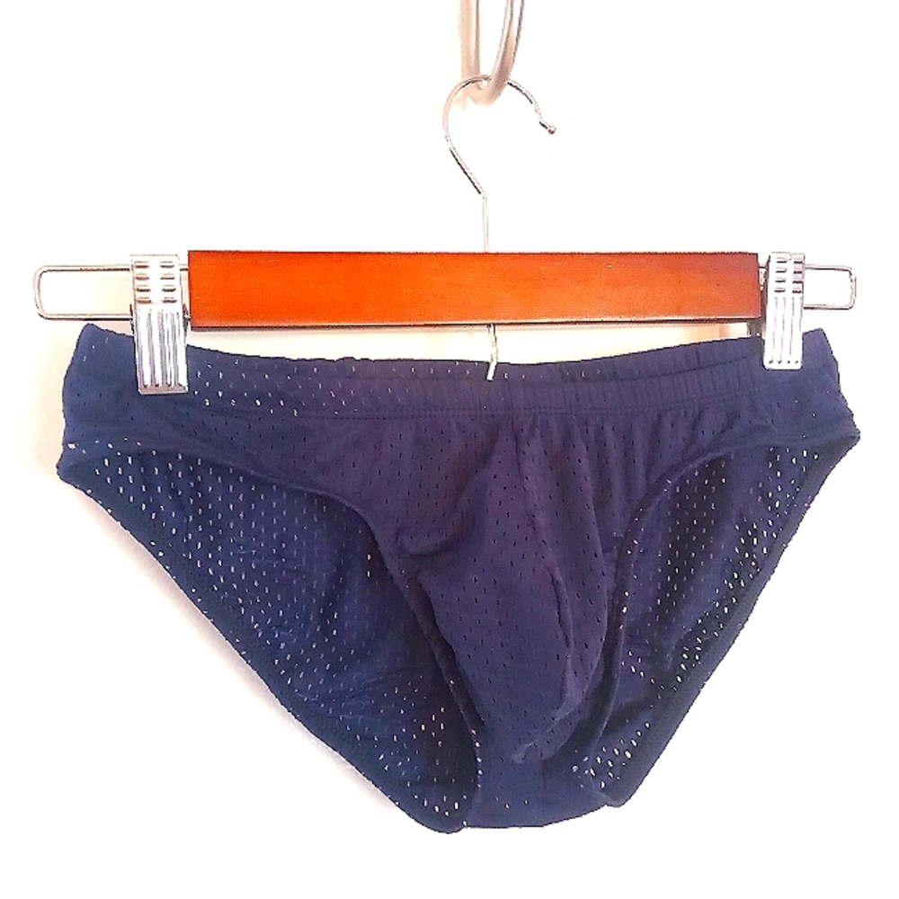 Men's mesh bikini brief
